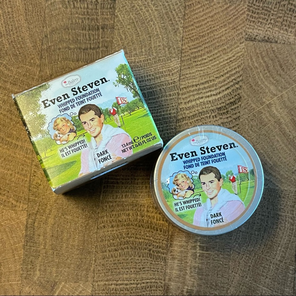 theBALM~Dark • Foncé  Even Steven Full Coverage Whipped Foundation *Brand new*